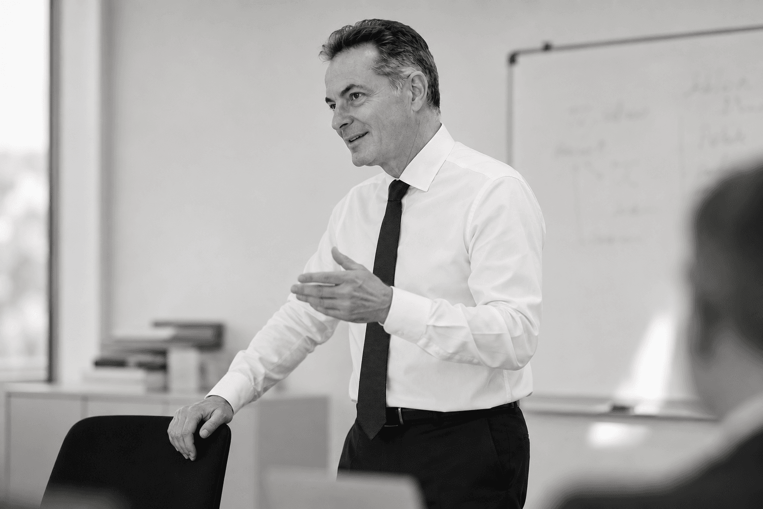 Bruno Gourévitch, Altaïr Conseil, en réunion de travail